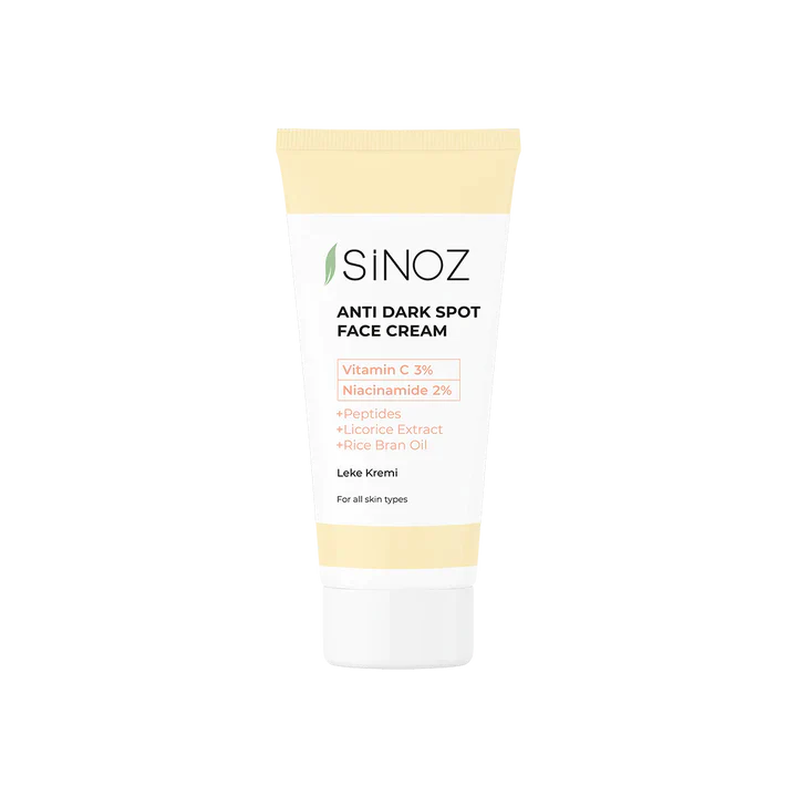 Sinoz Anti-Dark Spot Face Cream - Vitamin C, Niacinamide, Licorice Root