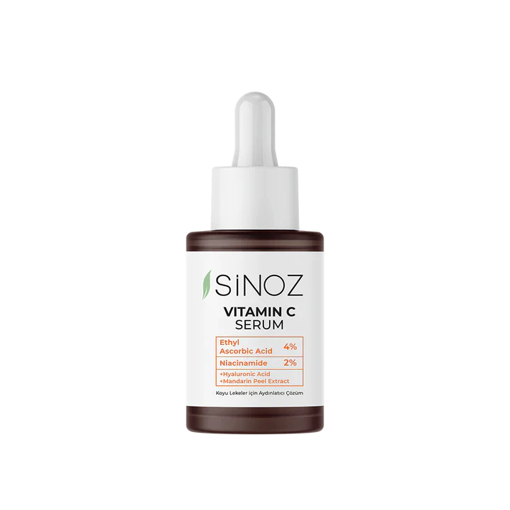 Sinoz Vitamin C Serum - Ethyl Ascorbic Acid, Niacinamide, Hyaluronic Acid