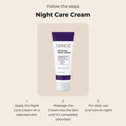 Sinoz Nutritive Night Cream - Hyaluronic Acid, Panthenol, Shea Butter, Peptides