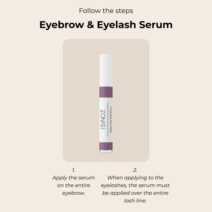 Sinoz Nutritive Eyelash & Eyebrow Serum