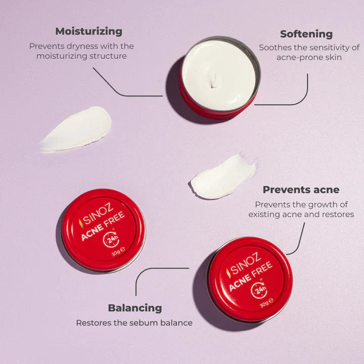 Sinoz Acne Free - Acnebiome Sebum Control