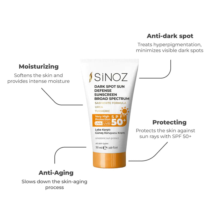Sinoz Anti Dark Spot Sunscreen SPF 50+