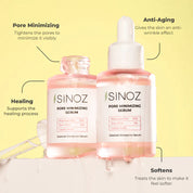 Sinoz Pore Minimizing Serum - Niacinamide, Zinc PCA, Lactic Acid