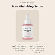 Sinoz Pore Minimizing Serum - Niacinamide, Zinc PCA, Lactic Acid