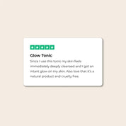 Sinoz Glow Tonic - 5% Glycolic Acid, Niacinamide, Aloe Vera, Gingseng